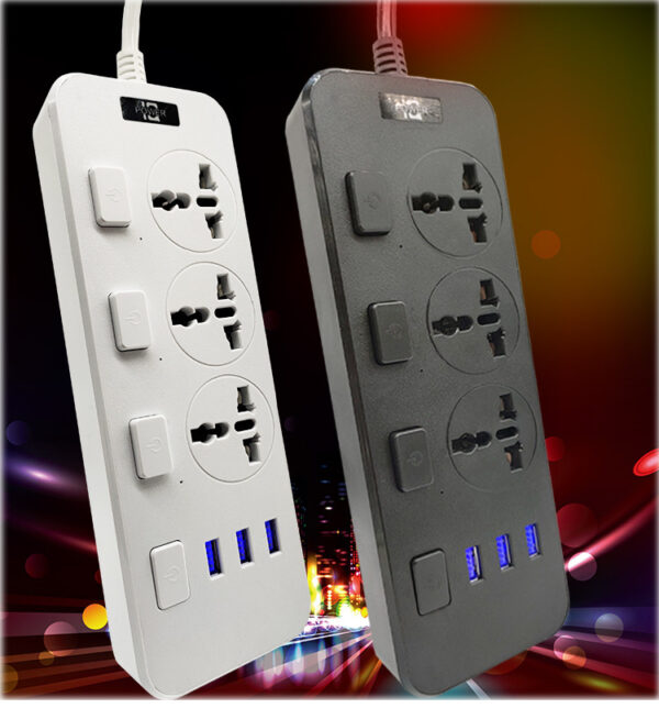 USB Power Strip Smart British Plug Multi-function Power Strip - Image 9